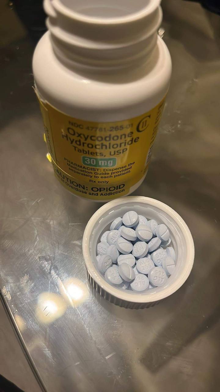 Oxycodone pills